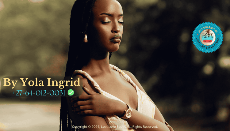 A calm person standing outdoors with eyes closed and hands on heart, symbolizing grounding, emotional release, and shamanic-inspired healing before love spellwork.