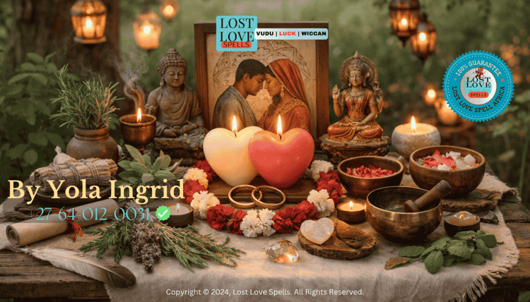 A peaceful spiritual altar with white candles and rose quartz, symbolizing ethical intention, healing energy, and respectful love spell practice.