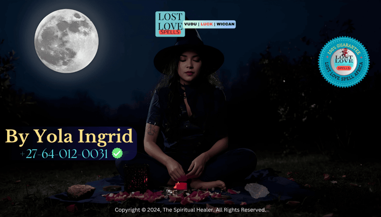 A witch casting a love spell under the full moon, symbolizing lunar phase alignment and timing power.