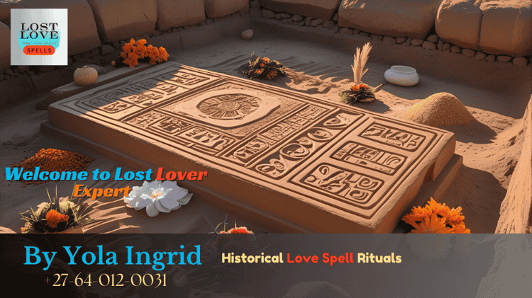 Ancient clay tablet burial ritual with symbolic carvings and earth offerings