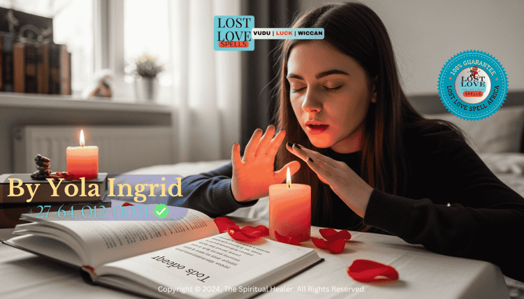 Beginner practicing a simple love spell ritual at home (1)
