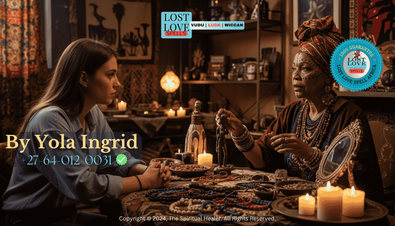 Client consultation with African love spell expert Lady Yola Ingrid 
