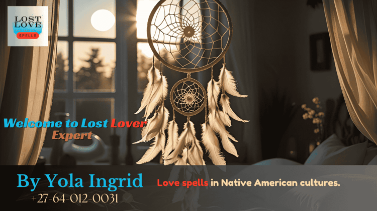 Dreamcatcher over bed with moonlight symbolizing spiritual love messages
