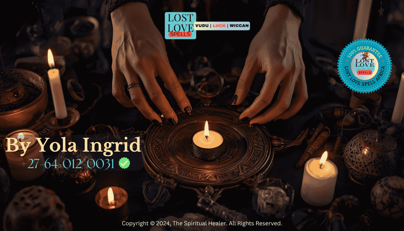 Hands adjusting an altar setup, symbolizing spell realignment and focus. (1)