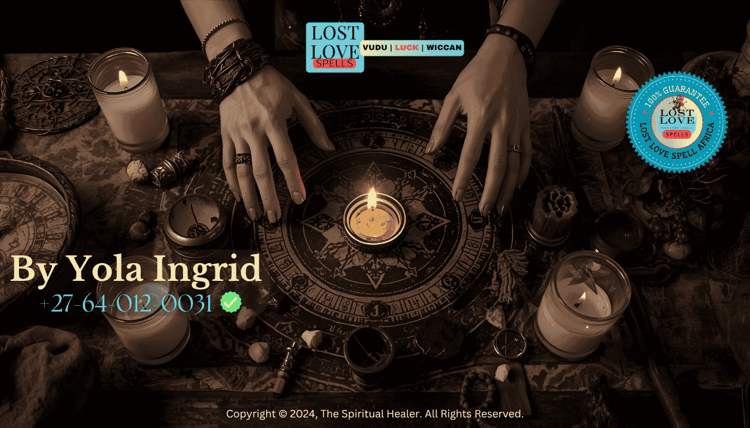 Hands adjusting an altar setup, symbolizing spell realignment and focus.