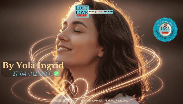 Woman smiling peacefully as she senses spiritual energy and love connection forming.