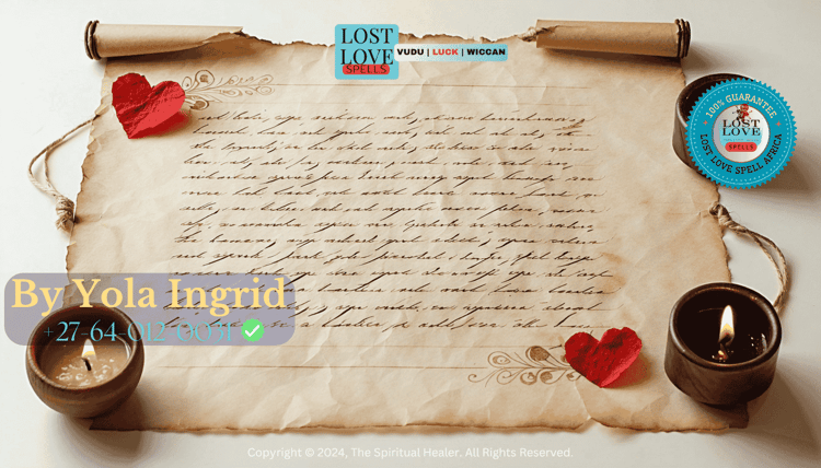 Handwriting romantic intentions on parchment paper for love spell