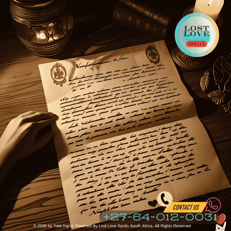 Historic letter written by Napoleon to Josephine