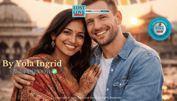 Intercultural couple smiling together after overcoming cultural barriers and building a committed relationship.