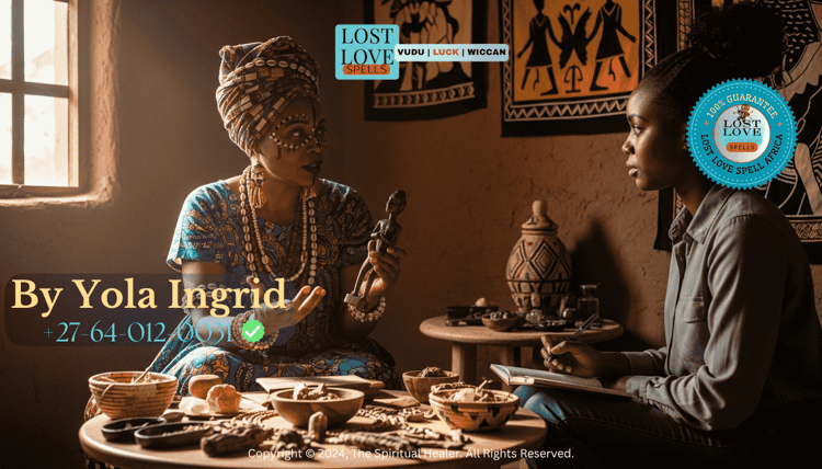 Lady Yola Ingrid teaching a client about ethical love spell practices