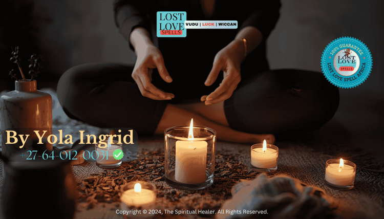 Modern spiritual practitioner performing an ethical love spell ritual. (1)