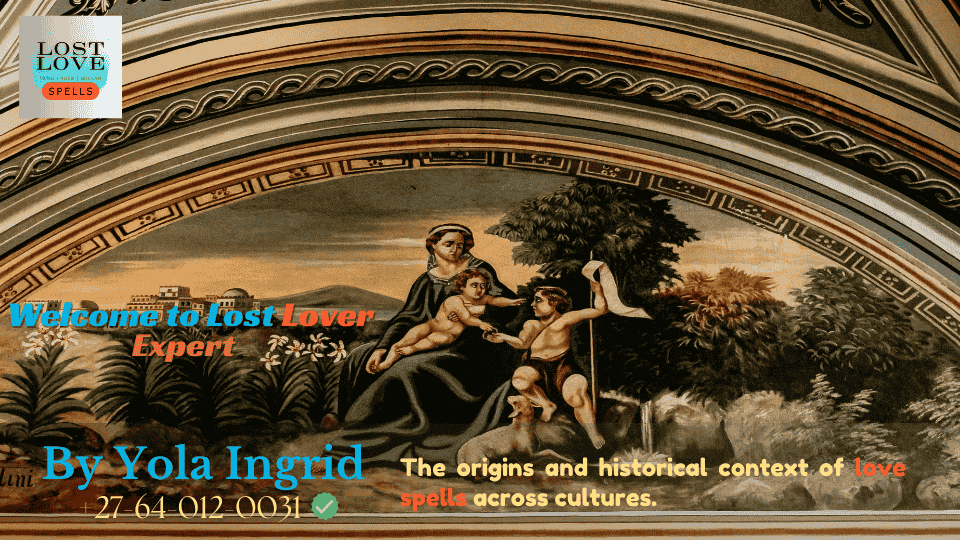 Renaissance painting depicting a love spell ritual.