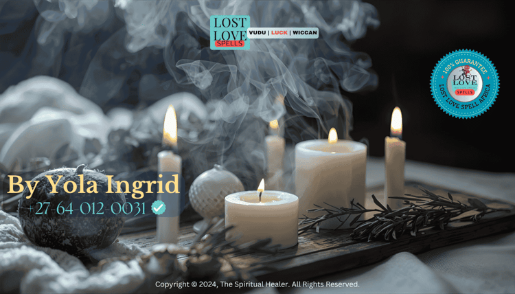Smoke from sage and white candles cleansing a ritual altar for love magic preparation.