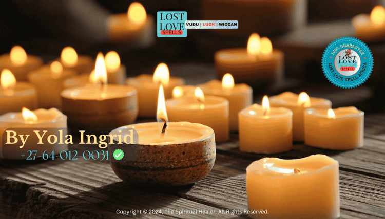 Soft candlelight creating sacred atmosphere for love ritual