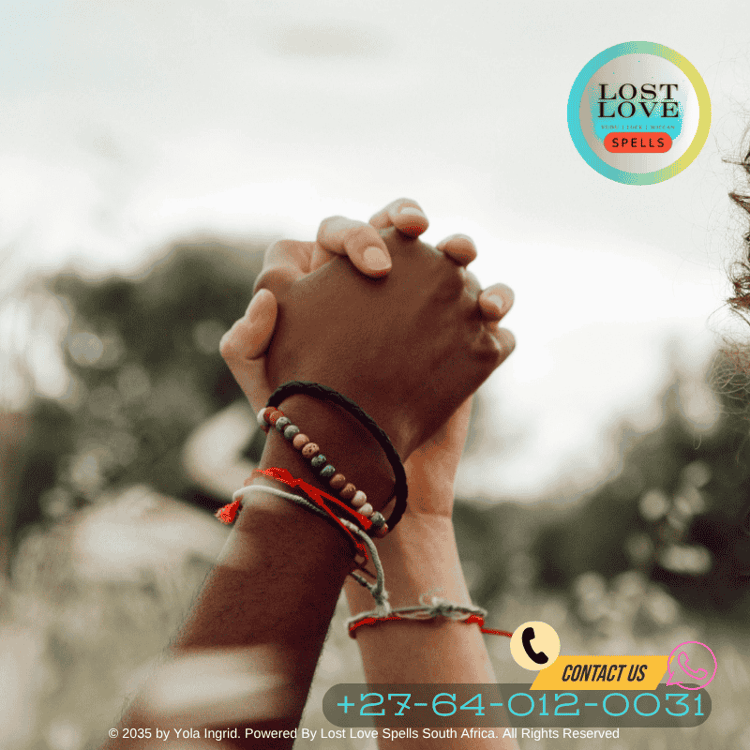 Couple holding hands symbolizing loyalty and commitment