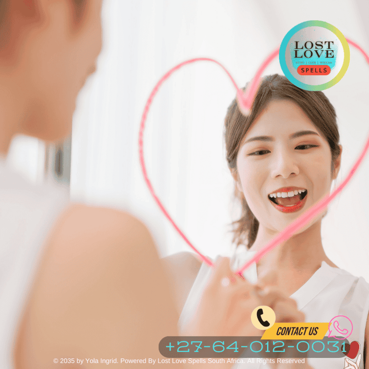 Woman smiling confidently after a self-love spell