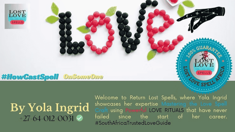 where Yola Ingrid showcases her expertise Mastering the Love Spell Craft using Powerful LOVE RITUALS